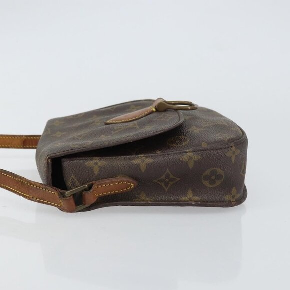 Authentic LOUIS VUITTON Monogram Saint Cloud MM Shoulder Bag M51243 LV - Picture 11 of 16